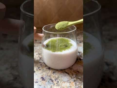 ASMR Morning matcha with my electric mixer🍵🤍✨ #asmr #matcha #morningroutine #mixer