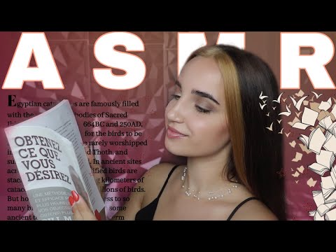 ASMR - LECTURE POSITIVE CHUCHOTÉE