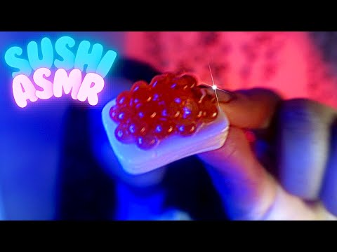 ASMR | Eating Gummy Sushi Candy | Relaxing and Satisfying Sounds | Tingly Mouth Sounds #asmr