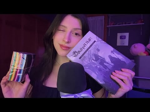 ASMR click here! close your eyes! relax & sleep! 🤍 book sounds, crafts, haircut ~ 