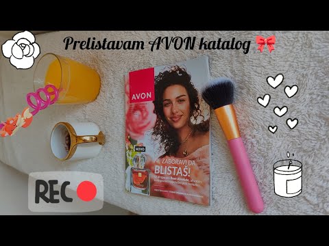 ASMR - Prelistavanje Avon kataloga, soft spoken 💤❤️