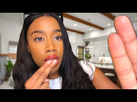 ASMR Your Mom Gets Something Off of Your Face 💦🤏🏽 Spit Painting You Role-play | Personal Attention