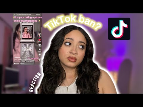 ASMR- REACTING TO MY OLD TIKTOK VIDEOS TIKTOK BAN…..