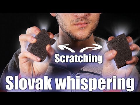 Lets get little bit Scratchy with Slovak whispering ASMR