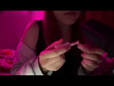 ASMR mouth sounds / visual triggers for sleep/relax 