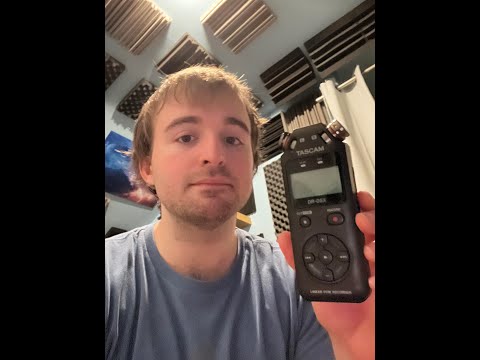 LIVE ASMR TASCAM AND STUFF