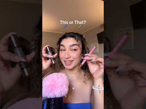 this or that #asmr using random things in my room