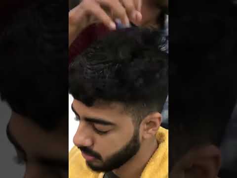 Head Massage 💆🏻‍♂️ #asmr #massage #hairstyle #haircut #headmassage #lahoribarber #relaxingmassage