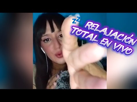ASMR LIVE, sonidos relajantes. Directo tiktok.