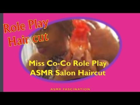 ASMR- MISS CO-CO asmr Haircut & Makeup Appointment💆‍♀️