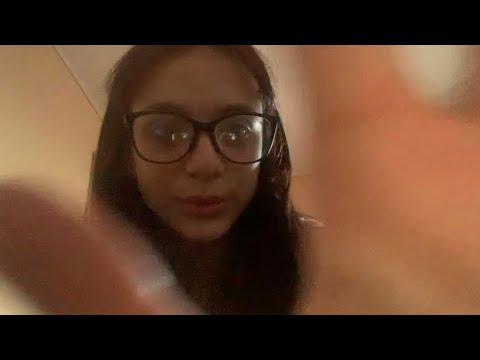 asmr caseiro mãos na tela e sons de boca👐👄