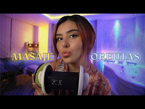 ASMR ROLEPLAY / MASAJISTA TE RELAJA / Masajeando y besando tus orejitas