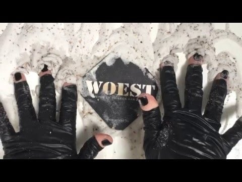 ✨LATEX GLOVES 👐  tapping*brushing SAND and CARDBOARD [[ASMR]]