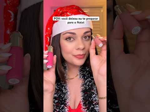 POV: você deixou eu te preparar para o Natal #asmr #asmrbrasil #natal #asmrcommunity #shorts