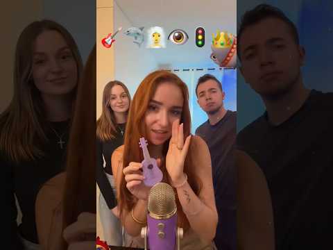 ASMR avec @maevasmr et @TomAsmrfr  , emoji challenge #asmr #emoji #challenge #asmrcommunity