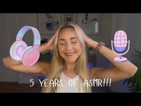 5 Top ASMR Triggers 🤍 For 5 YEARS OR ASMR!!!