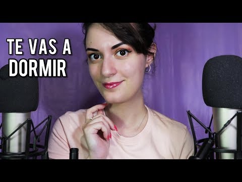 TE VAS A DORMIR. |Cosquillas| EL ASMR