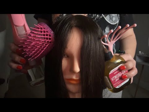ASMR head massage 💆🏻‍♀️ for sleep- 12 days of Christmas 🎄 