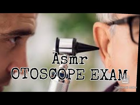 ASMR OTOCOPE EXAM/REMOVING FOREIGN OBJECT