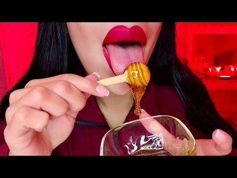 ASMR COMIENDO MIEL 🍯