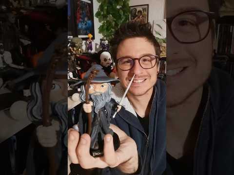 ASMR Figurine Gandalf du Seigneur des Anneaux #asmr #toys  #lotr #lordoftherings  #figurines