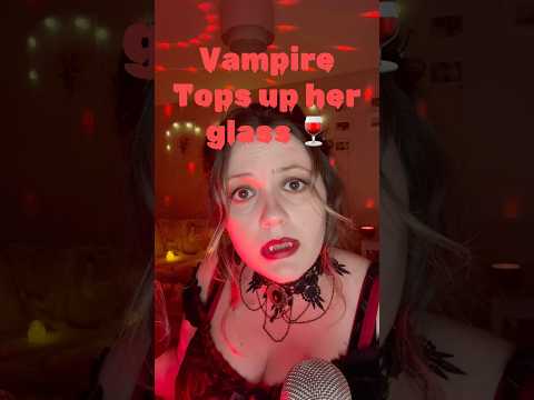 🩸“As You Were Saying…” 🩸 | Vampire ASMR 🕯️ | Soft Spoken Roleplay 🦇 #shorts