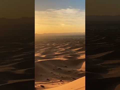 Sand dunes in the Sahara