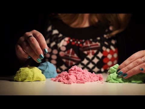 Binaural ASMR/Whisper. Kinetic Sand Fail!