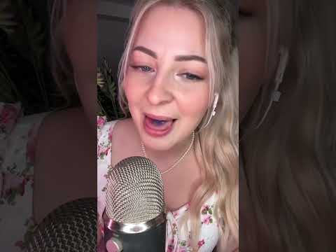 ✨ Finger Spit Painting You ✨ #asmr #shortsfeed #short #mouthsounds #spitpainting