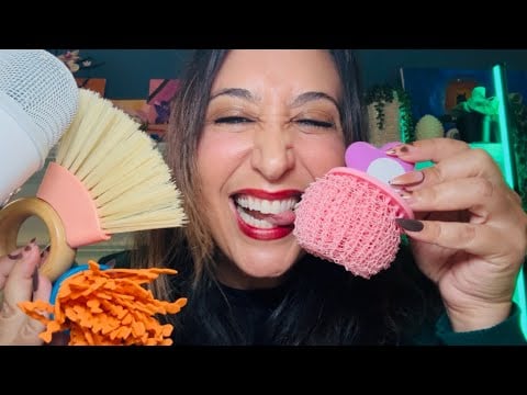 Tingle Immunity ASMR Erasing Your Memory :Tingly Ear Whispers, Gum Chewing, Tapping/ Layered Sounds 