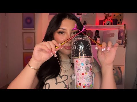 ASMR SPECIFIC and INTENSE TRIGGERS THAT PUT ME TO SLEEP 😴💗✨(literally got so sleepy filming this)