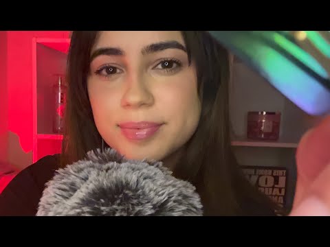 ASMR~ *Personal Attention* Hair Clipping | Negative Energy Snipping | Spoolie Nibbling, Blink✨