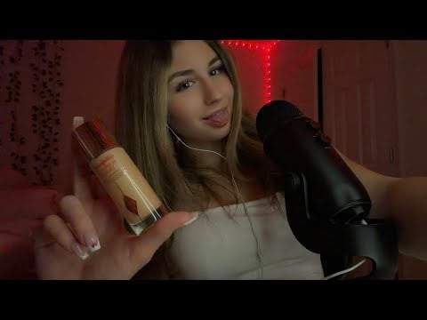 ASMR// DOING YOUR MAKEUP BUT YOU LWK STINK…(SUPER TINGLY)