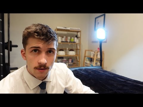 ASMR Massage Therapist Roleplay (Male Personal Attention)| Full Body Relaxation, Tapping, Whispering
