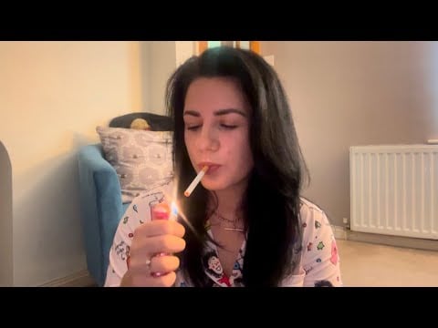 ASMR | Am I At Peace With Smoking? 🤔 Q&A & Smoking Cigarettes (CV for Len) 
