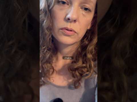Scooping throat chakra blockages #oddlysatisfying #relax #reikiusui #asmr #sleepsolution