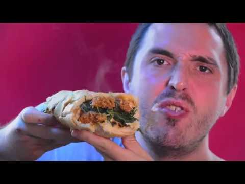 ASMR GIANT SPICY Italian Sausage Sandwich 먹방