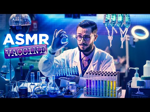 The Tingle Doctor prepares the Vaccine 💉ASMR