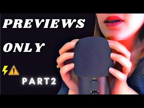 ASMR - Fast & Unique Preview Compilation for Massive Tingles