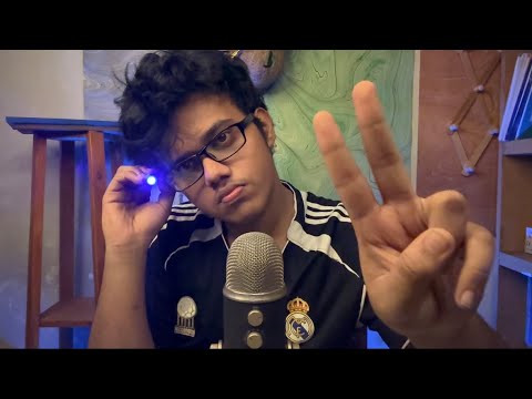 6 minutes ASMR Fast Eye 👁️ exam 