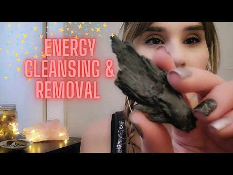 Energy Cleanse & Removal • Light Language •  Crystal Reiki ASMR