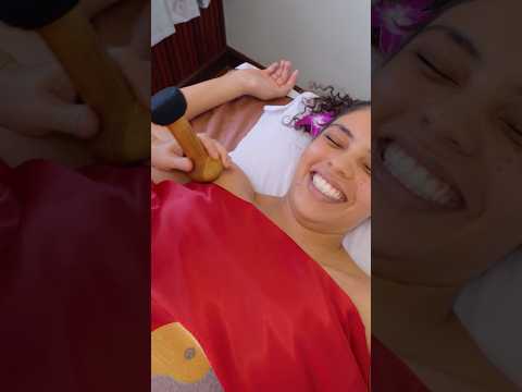ASMR: Thai Tok Sen Hammer Full Body Oil Massage #shorts