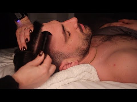 ASMR Relaxante: Removendo Caspas do Cabelo [Trigger Suave]