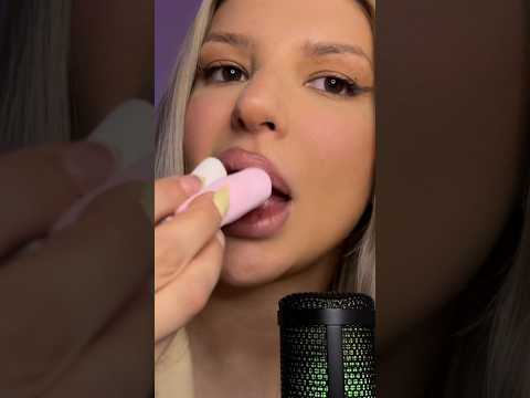 ASMR Eating Marshmallows 💖Full video on my channel