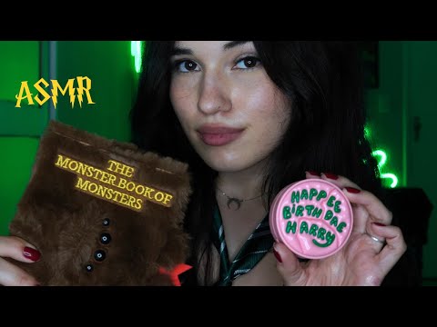 ASMR | AMIGA TE MAQUIANDO EM HOGWARTS | SHEGLAM X Harry Potter 2.0