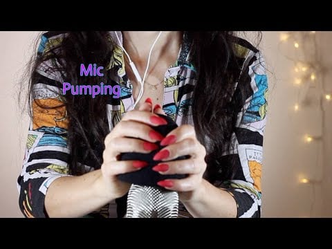 ASMR ✨Mic Pumping, Swirling, Scratching - Deep Brain Massage (no talking)✨