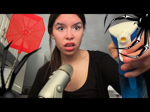 ASMR YOU’RE AN INVINCIBLE SPIDER 🕷️ 🕷️🕸️ #ASMR #asmrtriggers #POV