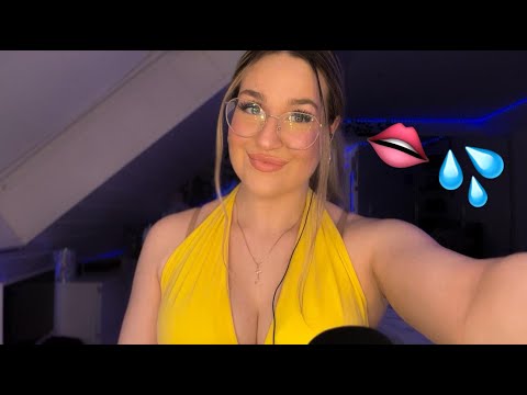 Gentle ASMR mouth sounds and tapping