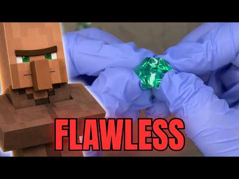 Minecraft ASMR: The Emerald Appraiser Inspects YOUR Gems