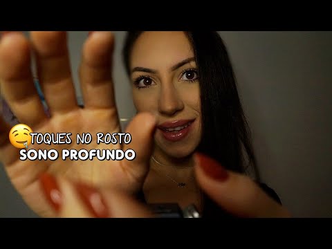 ASMR Massagem Suave no Rosto que Te Leva ao Sono Profundo
